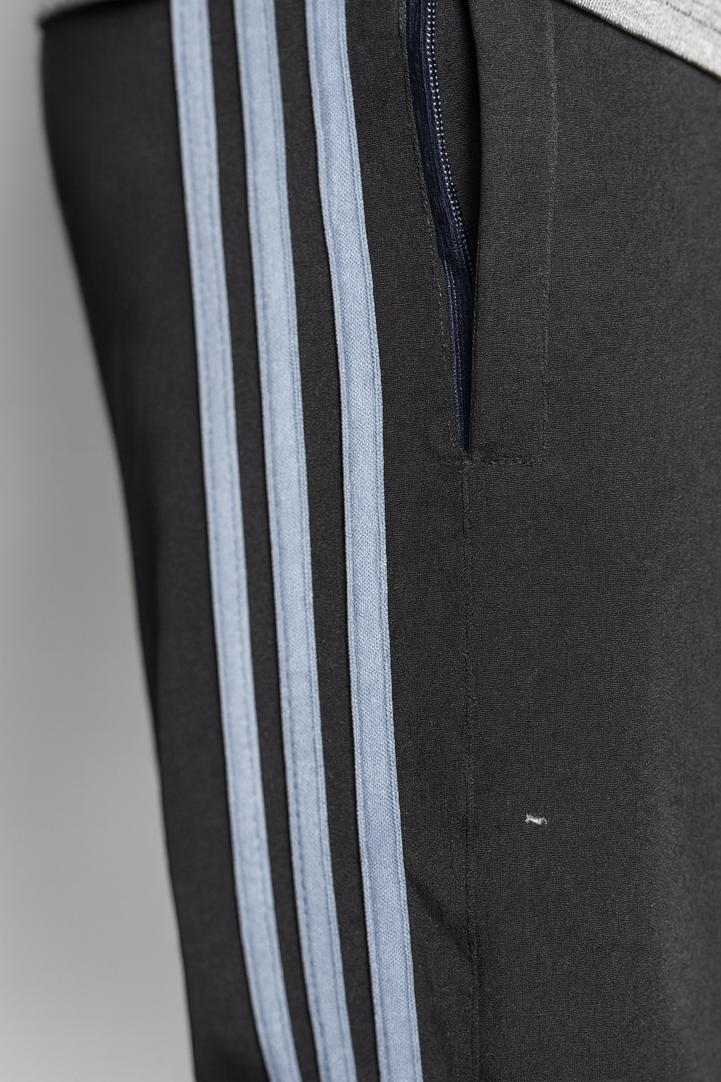 Black Loose Fit Track Pant / Lower with 3 Stripes – Streetwear Essential