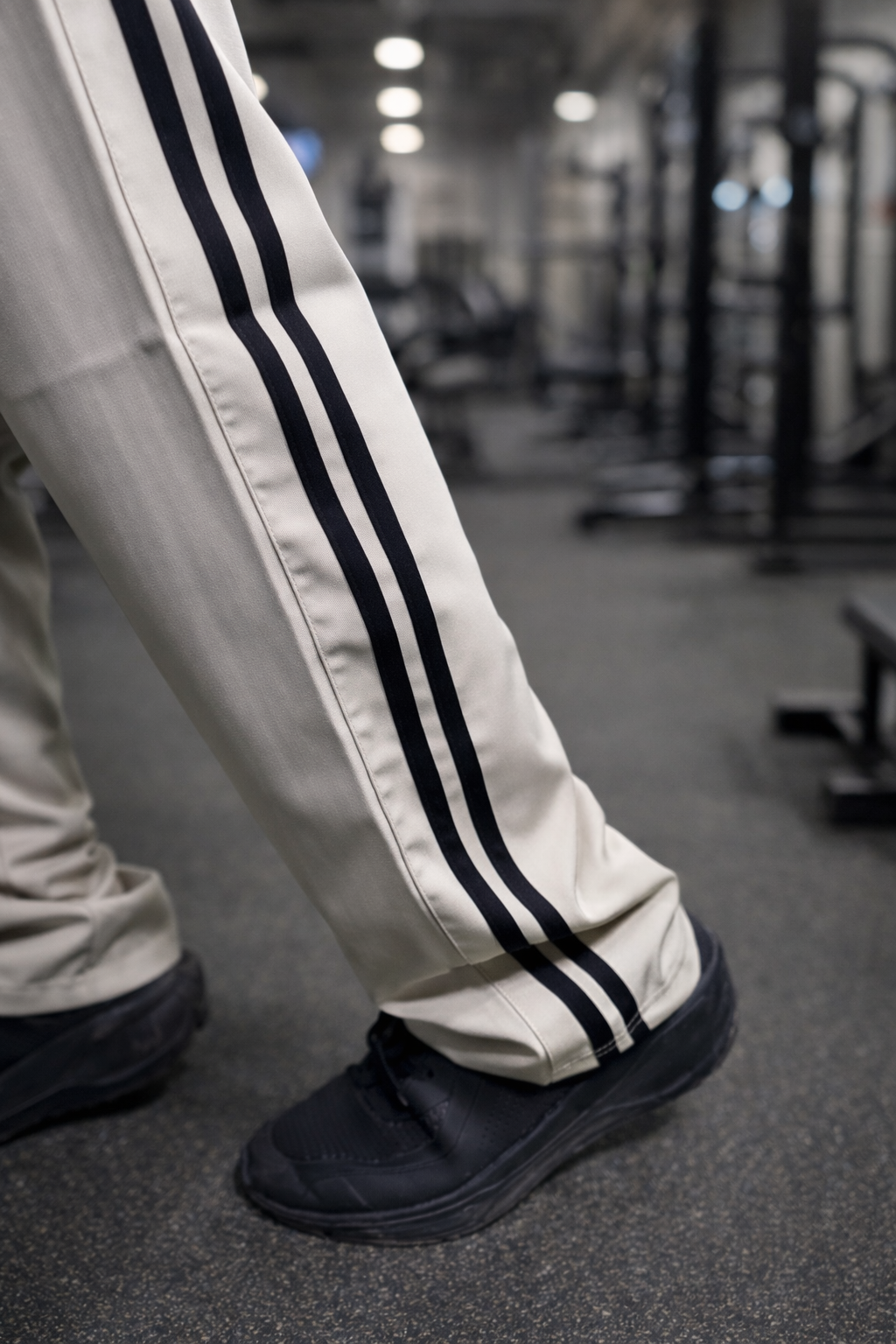 Pista Green Fit Track Pant / Lower with 2 Stripes – Minimal Fashion Look